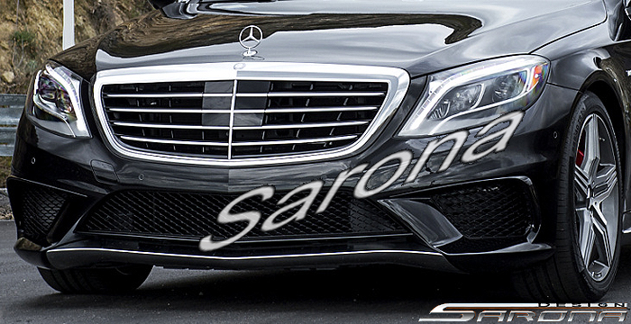 Custom Mercedes S Class  Sedan Front Bumper (2014 - 2019) - $890.00 (Part #MB-123-FB)